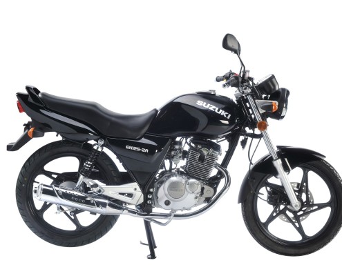 Motos en Panama Suzuki EN125 negra