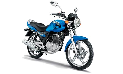 Motos en Panama Suzuki EN125 azul