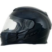 cascos para motos en panama - AFX FX120 NEGRO DOBLE VISOR