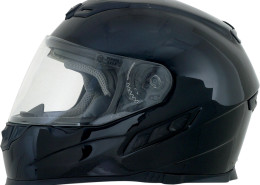 cascos para motos en panama - AFX FX120 NEGRO DOBLE VISOR